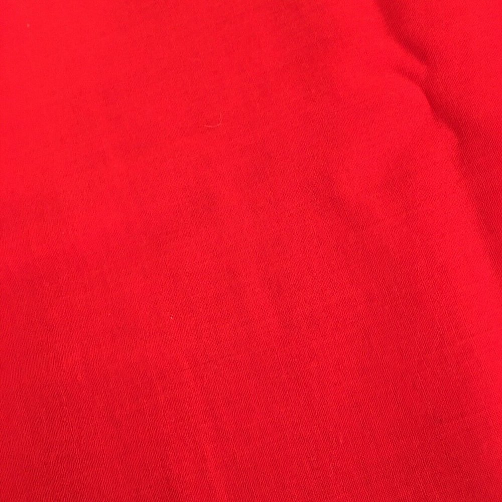 Womens Vintage Scarf Japan Red 51" x 48" Lightweight Acrylic - Picture 10 of 11